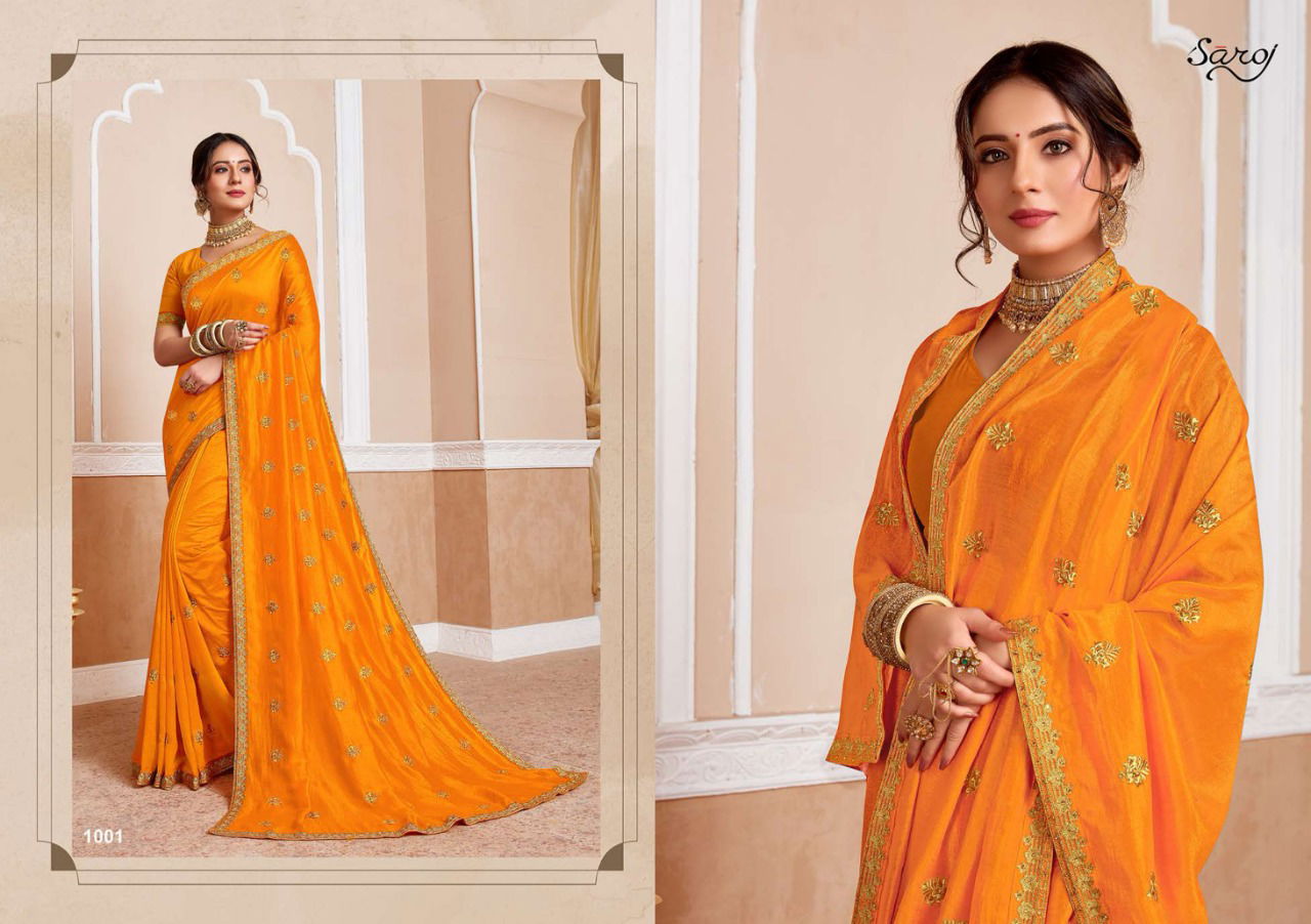 Saroj Mishth Latest Designer Festive Wear Silk Saree Collection 